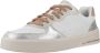 Skechers Hiland Soft Metals Dames Sneakers Wit - Thumbnail 3