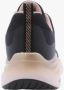 Skechers Vapor Foam Midnight Glimmer Dames Instappers Zwart - Thumbnail 7