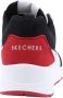 Skechers Street Uno Retro One Herensneakers 183020 Wit Rood - Thumbnail 6