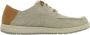 Skechers Melson Planon Heren Veterschoenen Taupe - Thumbnail 11