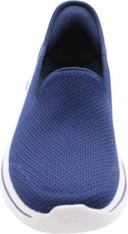 Skechers Stijlvolle Mocassin Sneakers voor Vrouwen Blue Dames