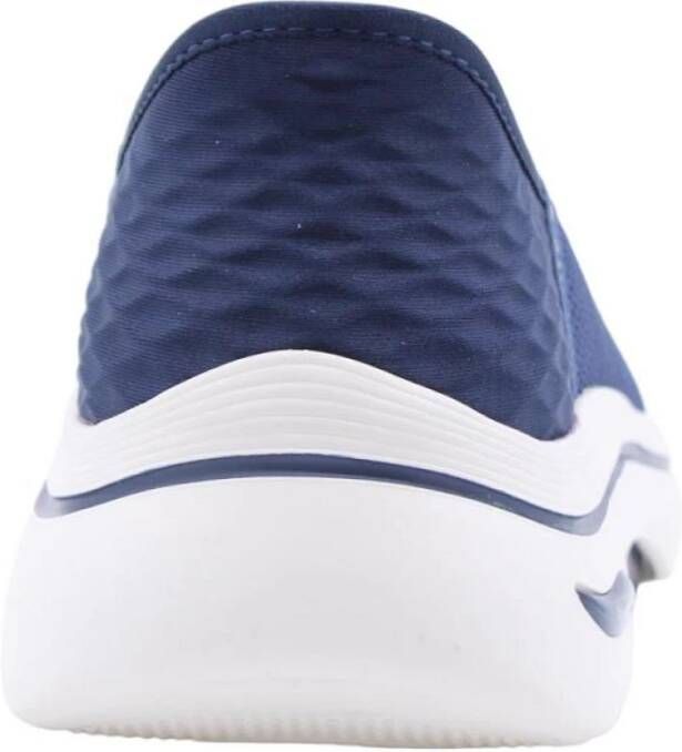 Skechers Stijlvolle Mocassin Sneakers voor Vrouwen Blue Dames