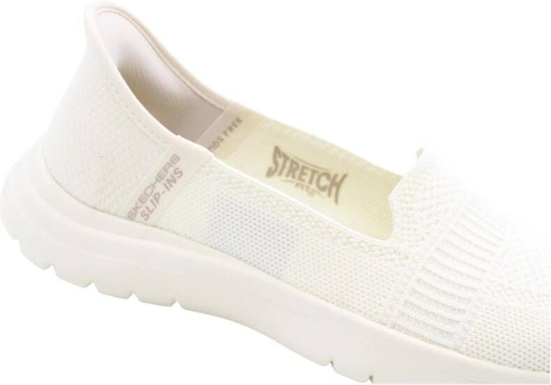 Skechers Mocassin White Dames