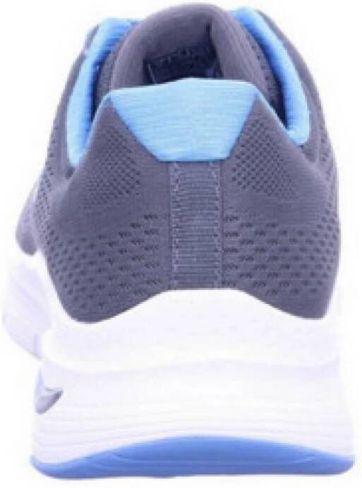 Skechers Moderne Blauwe Sneaker voor Vrouwen