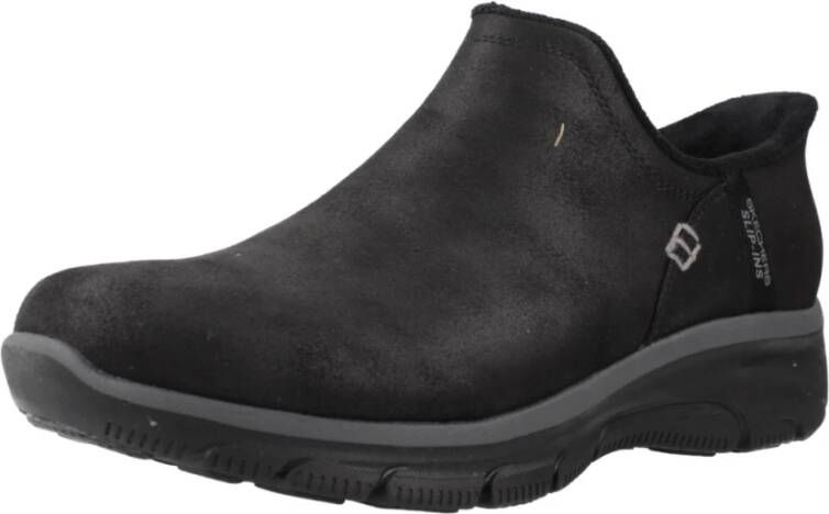 Skechers Moderne Easy Going Flats Black Dames