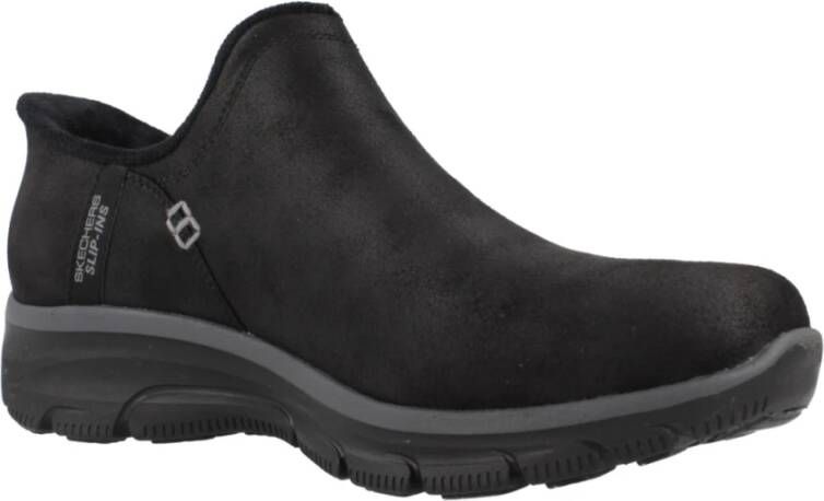 Skechers Moderne Easy Going Flats Black Dames
