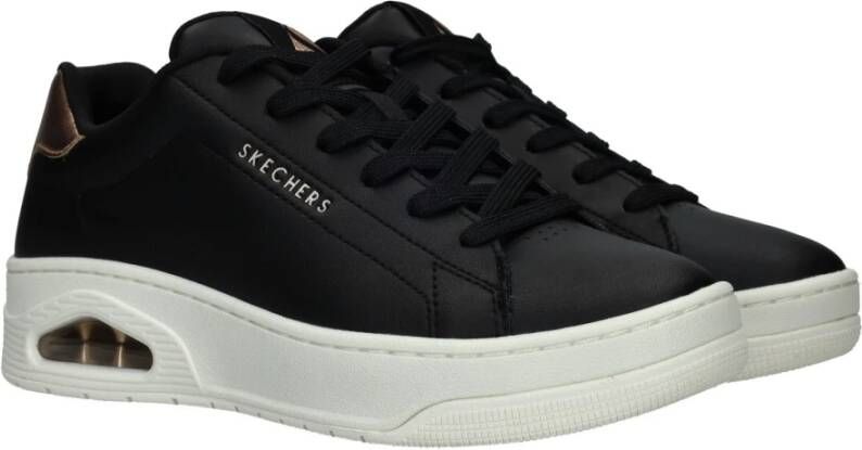 Skechers Platform Sneaker met Air-Cooled Memoryfoam Black Heren
