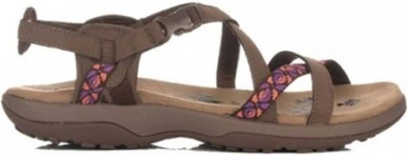 Skechers Trendy Comfort Sandalen Bruin Dames