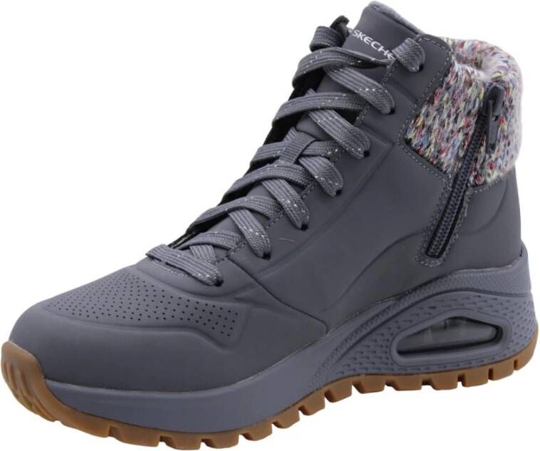 Skechers Raisin Enkellaars voor Vrouwen Gray Dames