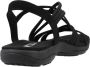 Skechers Reggae Slim Platte Sandalen Black Dames - Thumbnail 4