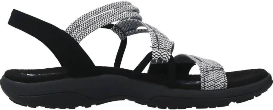 Skechers Slim Reggae Platte Sandalen Purple Dames