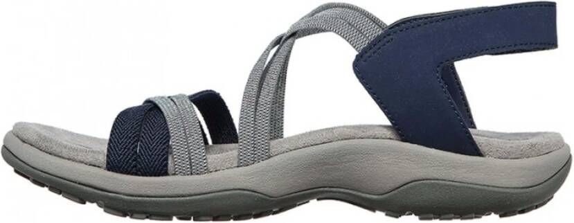Skechers Reggae Slim-Takes Two Sandals Gray Dames