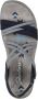 Skechers Blauwe Platte Sandalen voor Dames Reggae Slim Blauw Dames - Thumbnail 5