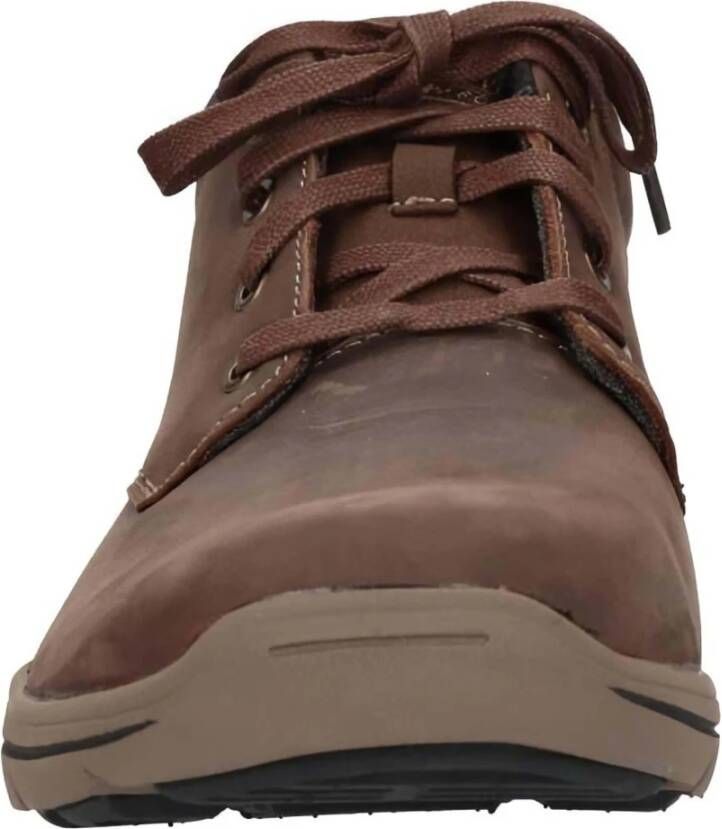 Skechers Relaxed Fit: Harper Melden Sneakers Brown Heren