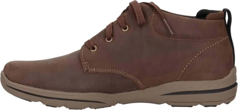 Skechers Relaxed Fit: Harper Melden Sneakers Brown Heren