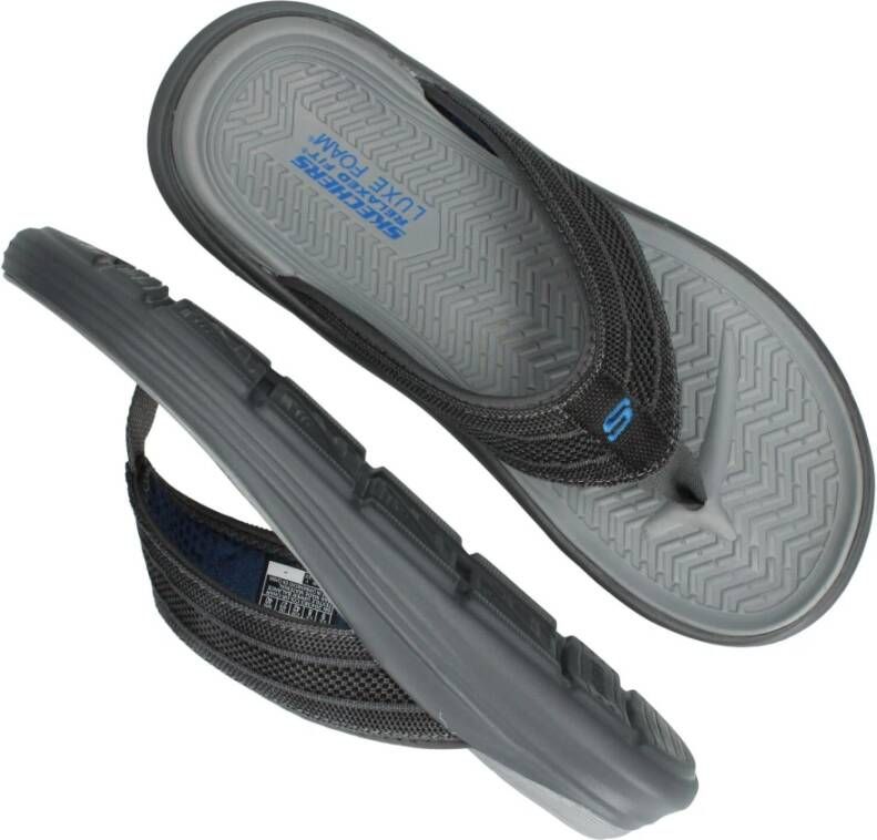 Skechers Vista Slipper Grijs Heren