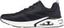 Skechers Tres-Air Uno -Revolution-Airy Heren Sneakers Zwart - Thumbnail 4