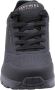 Skechers Uno Wedge Hi Steps 177520-BBK Vrouwen Zwart Sneakers - Thumbnail 20