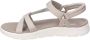 Skechers Damesandaal 141451 Beige Dames - Thumbnail 5