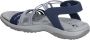 Skechers Blauwe Platte Sandalen voor Dames Reggae Slim Blauw Dames - Thumbnail 2