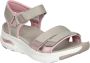 Skechers Fresh Bloom Flex Sandaal Beige Dames - Thumbnail 6