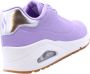 Skechers Uno Shimmer Away Dames Sneakers Lila - Thumbnail 7