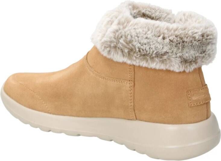 Skechers Stijlvolle en comfortabele heren enkellaarzen Bruin Heren