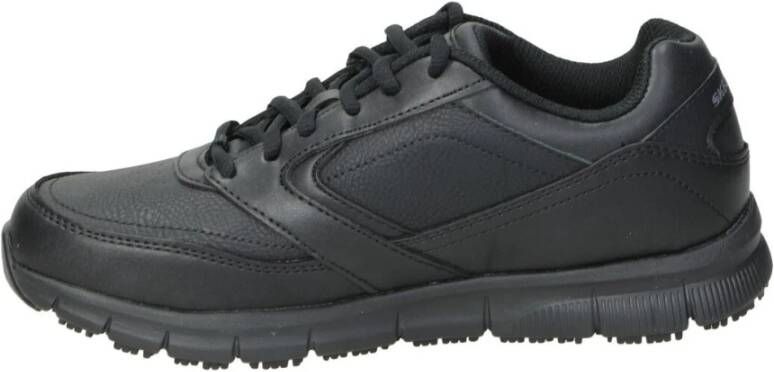 Skechers Dames Textiel Sneakers Stijlvol en Hoogwaardig Zwart Dames