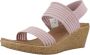 Skechers Casual Slip-On Sandalen Pink Dames - Thumbnail 19