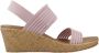 Skechers Beverlee Sheer Luck Dames Sandalen Donkerblauw - Thumbnail 10