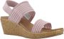 Skechers Casual Slip-On Sandalen Pink Dames - Thumbnail 22