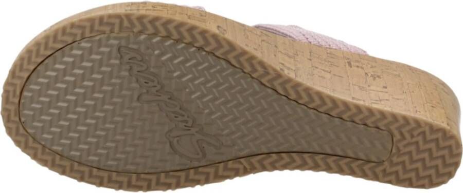 Skechers Glamour Sheer Glow Wedges Blue Dames