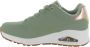 Skechers Slip-on sneakers UNO SHIMMER AWAY Slipper vrijetijdsschoen plateau sneaker met modieuze sleehak - Thumbnail 19
