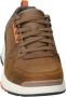 Skechers Lace Up Leather Sneaker Slippers Brown Heren - Thumbnail 5