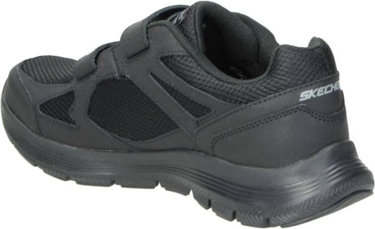 Skechers Heren leren sneakers Zwart Heren