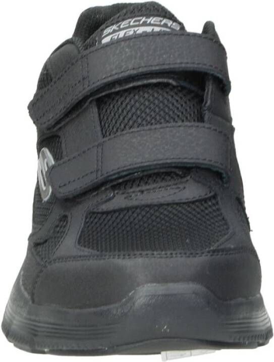 Skechers Heren leren sneakers Zwart Heren