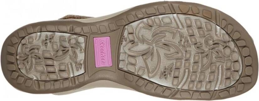 Skechers Slim Reggie Sandal Beige Dames