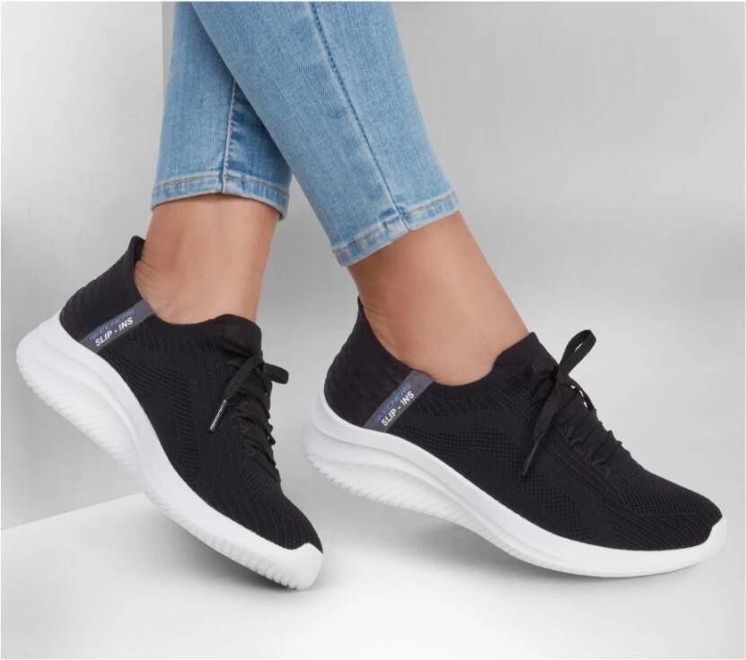 Skechers Slip-Ins Sneakers Black Dames