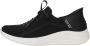 Skechers Ultra Flex 3.0 Brilliant Slip-ins 149710-BLK Vrouwen Zwart Sneakers Sportschoenen - Thumbnail 69