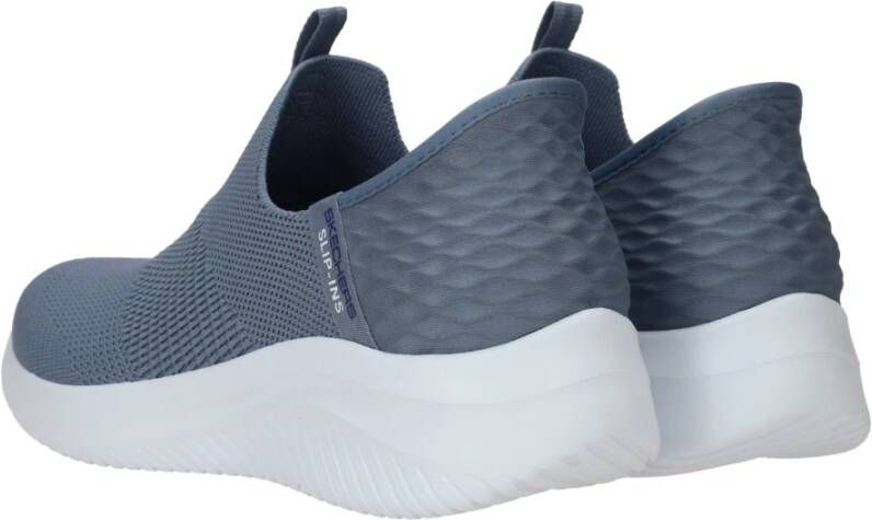 Skechers Slip-Ins Ultra Flex 3.0 Cozy Streak Vegan instapper Blue Dames