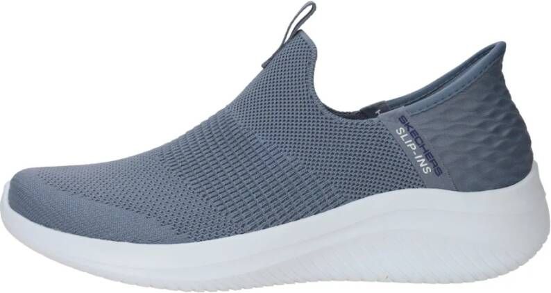 Skechers Slip-Ins Ultra Flex 3.0 Cozy Streak Vegan instapper Blue Dames