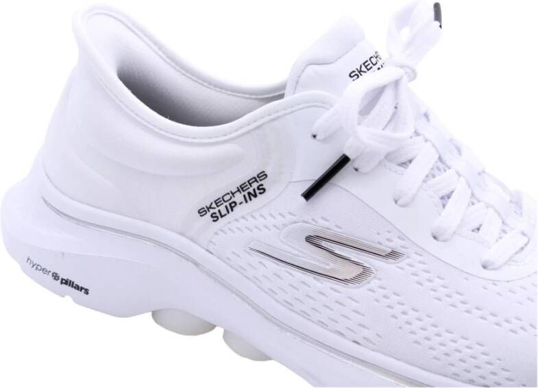 Skechers Sportieve Slip-On Schoenen White Dames