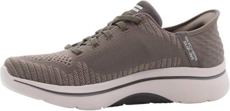 Skechers Casual Stijl Sneakers voor mannen Beige Heren