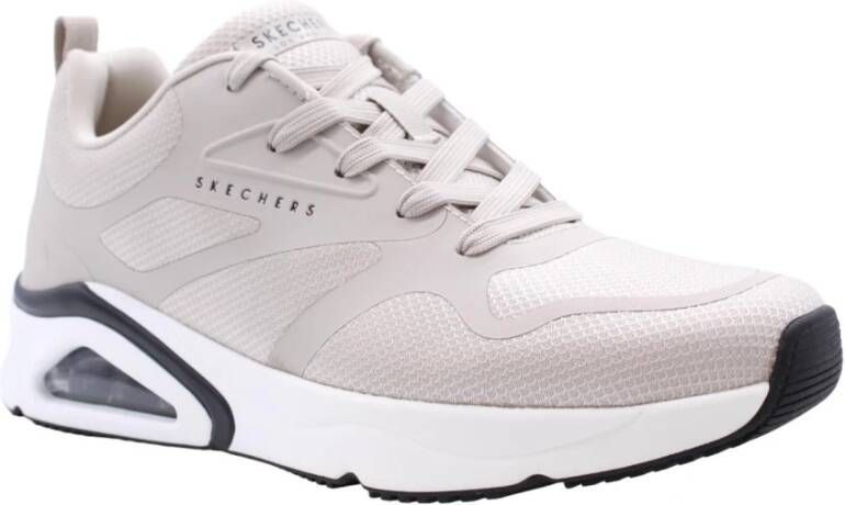 Skechers Stijlvolle Heren Sneaker Beige Heren