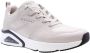 Skechers Tres-Air Uno -Revolution-Airy Heren Sneakers Beige - Thumbnail 12