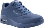 Skechers Sneakers met sleehak Uno Stand on Air Vrijetijdsschoen lage schoen veterschoen met fijne perforatie - Thumbnail 15