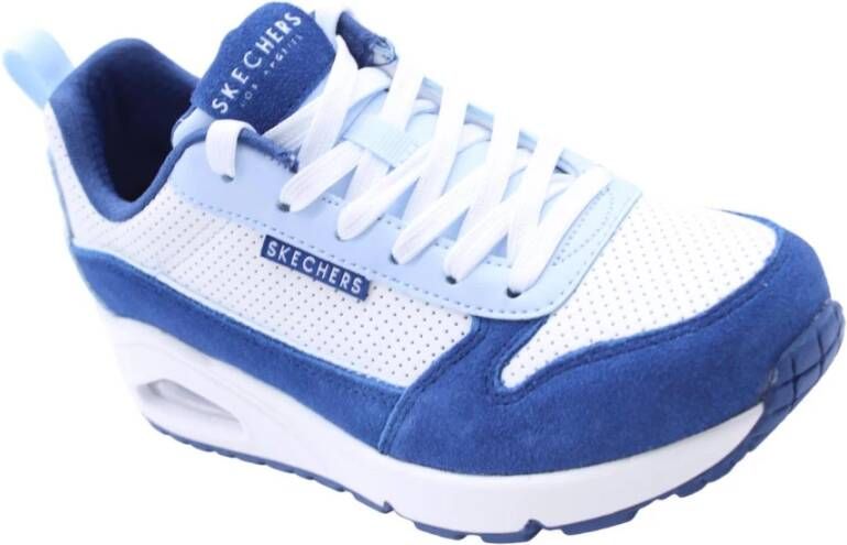 Skechers Stijlvolle Dames Skate Sneakers Blauw Dames