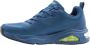 Skechers Go Walk Flex New World Instappers Donkerblauw Lime - Thumbnail 14