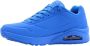 Skechers Heren Sport Casual UNO STAND ON AIR Sneakers Heren 52458 blauw - Thumbnail 4