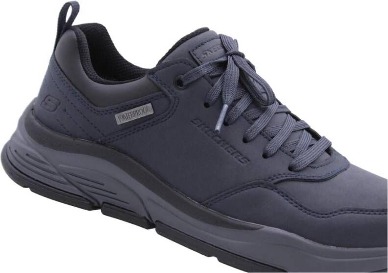 Skechers Sakima Sneakers Stijlvol en Comfortabel Blauw Heren